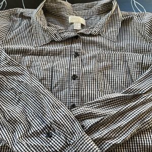 Checkered forever 21 shirt size 1x